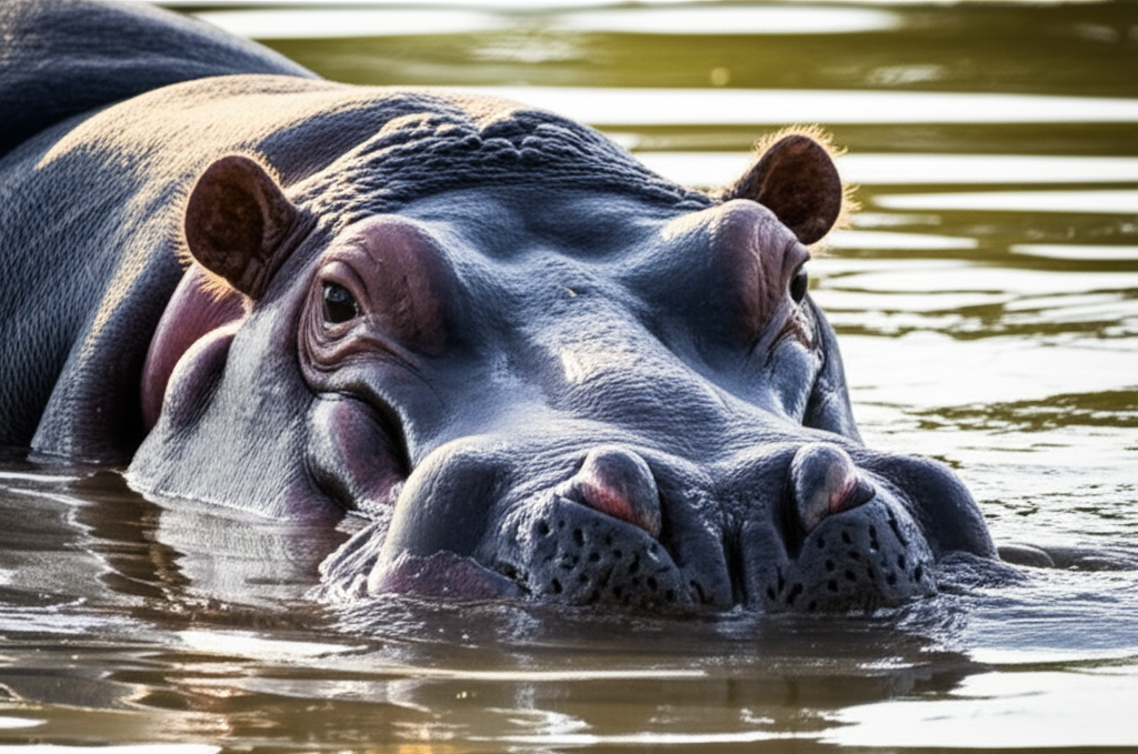 하마, 그 위협적인 ‘강의 말’ – 당신의 반려동물 안전을 위한 경고