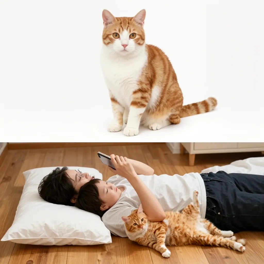 “나의 작은 왕자/공주님” – 아기와 고양이, 행복한 동행의 비밀