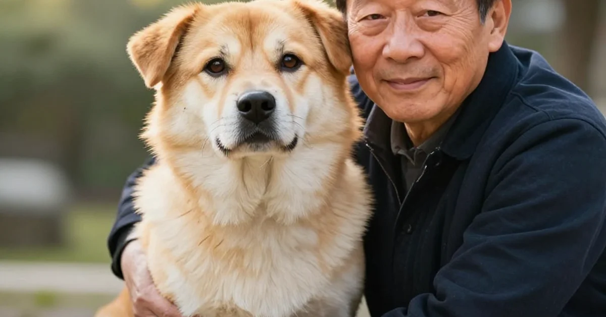 죽음의 그림자 속에서 피어난 충절: 62세 남성의 유골 옆을 지킨 충견의 이야기