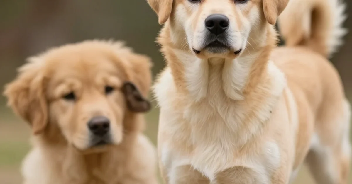 “나 줘야 하는데…?” 라브라도 레트리버, 자매의 식사 훔치려다 역부턴