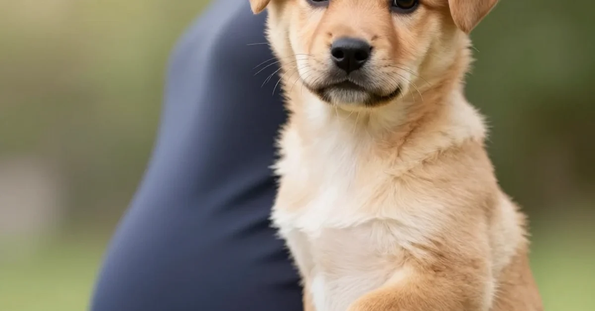 “내 배를 느껴봐”…강아지, 엄마의 임신을 알아보다